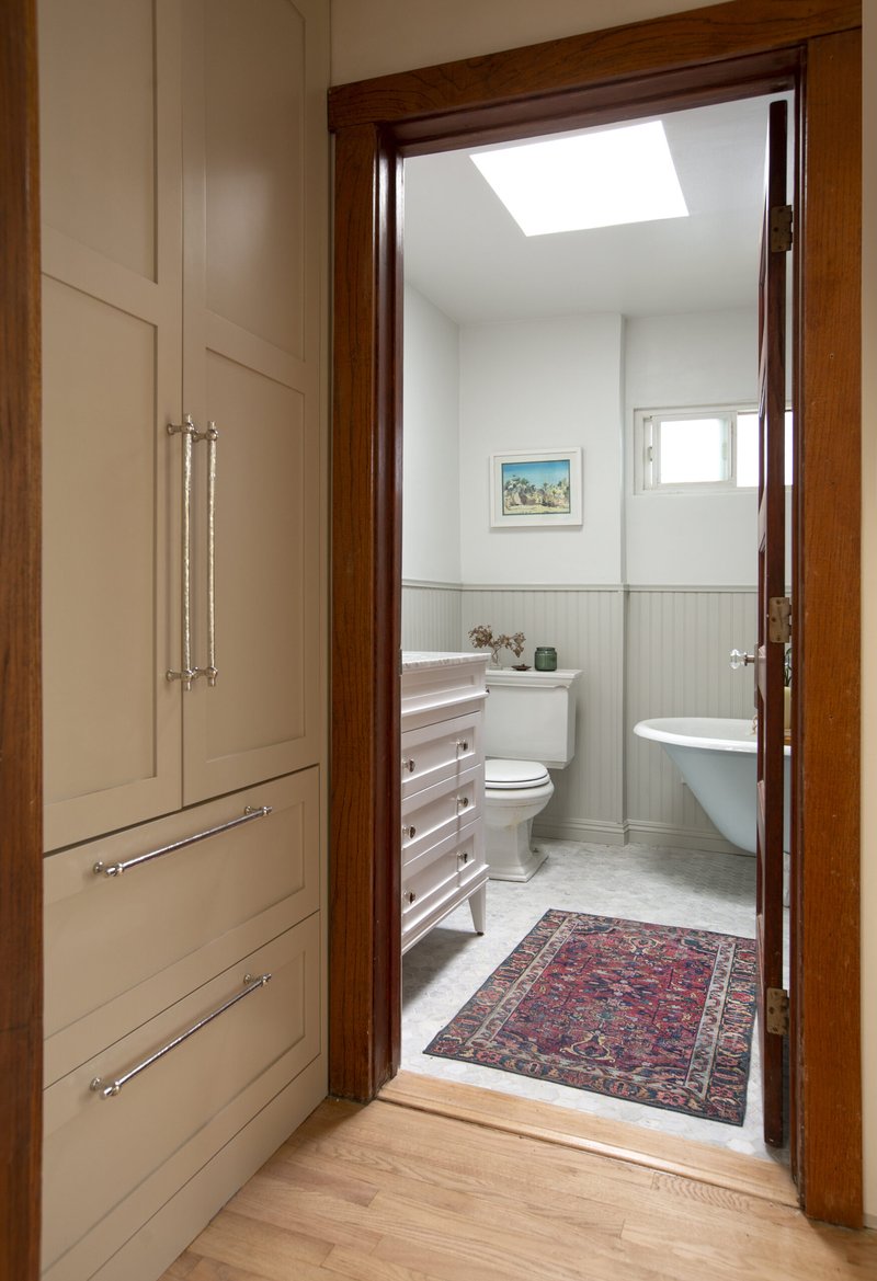 Transitional bathroom